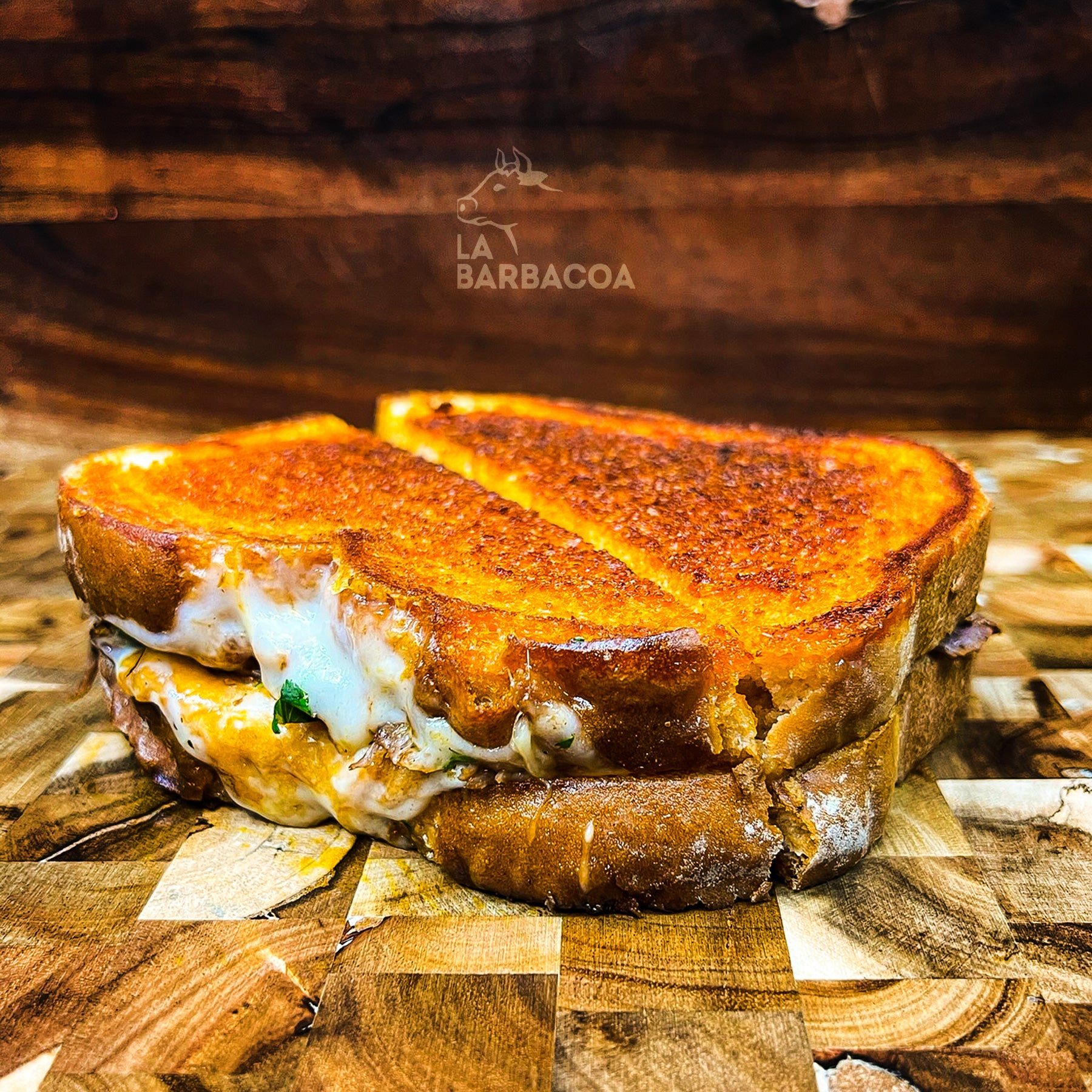 Barbacoa Grilled Cheese