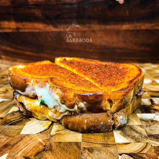 Barbacoa Grilled Cheese
